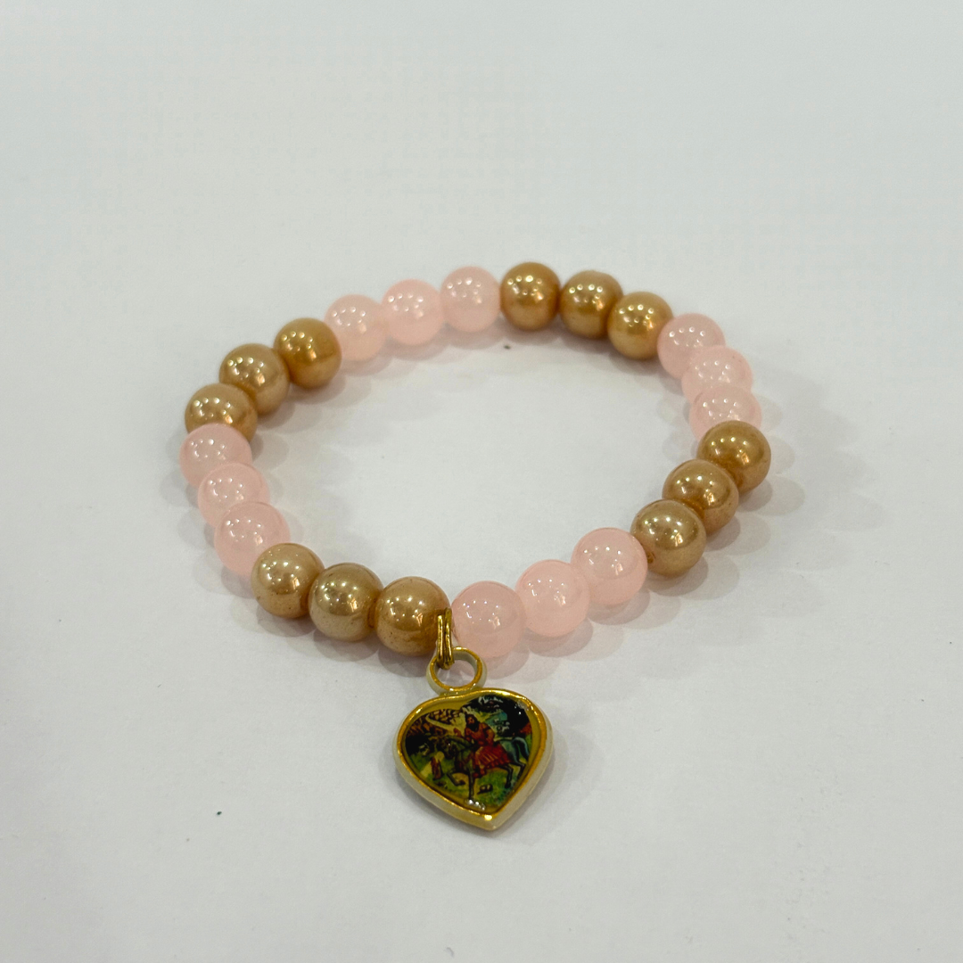 GOLDEN ROSE QUARTZ BRACELET