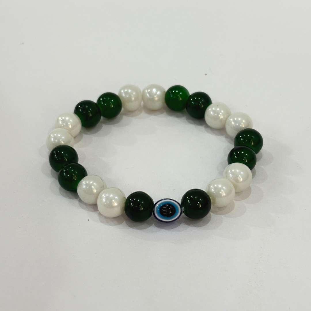 EMERALD PEARL HARMONY BRACELET